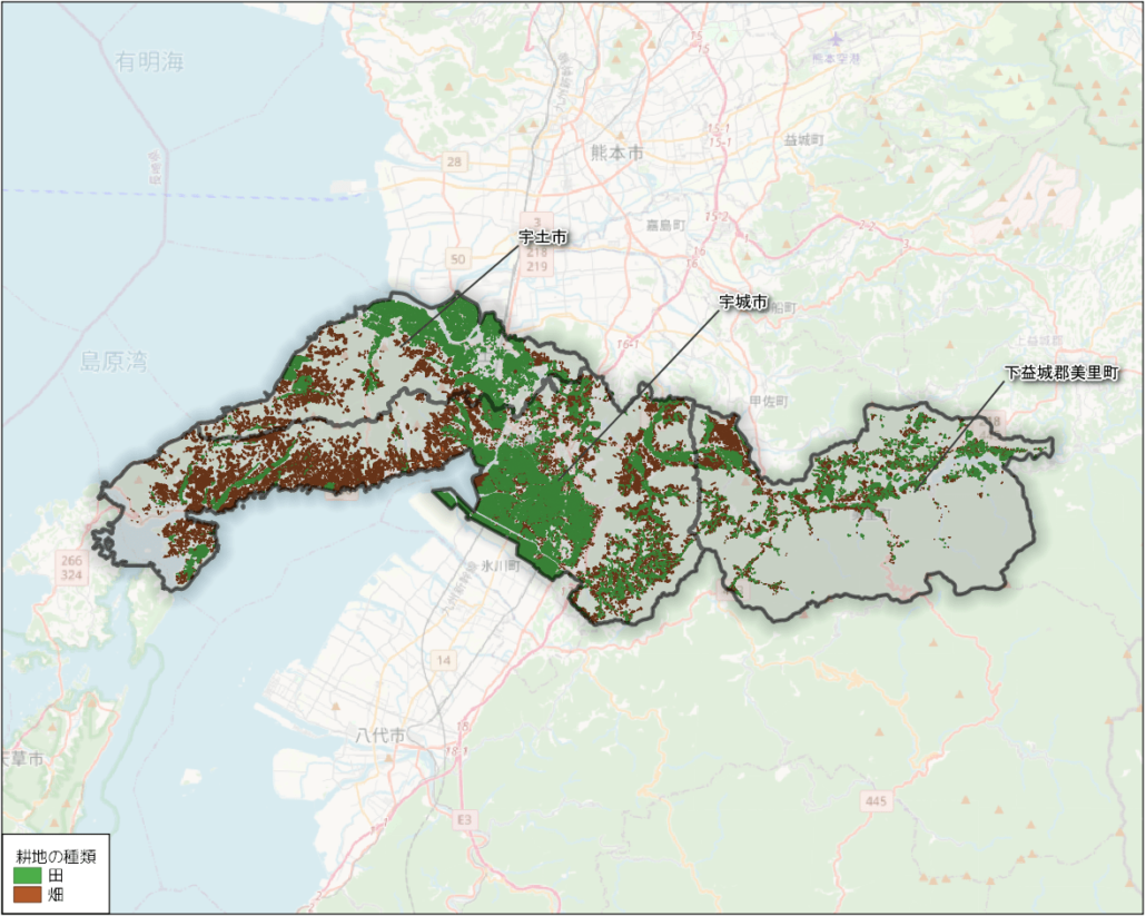 農地の区画情報 筆ポリゴン 市町村別 オープンデータ紹介 Ll Me